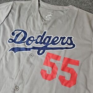 Los Angeles Dodgers Hershiser Jersey SGA Size XL Baseball Embroidered Signature